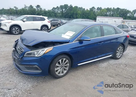2016 Hyundai Sonata Sport из США, поврежденный, VIN 5NPE34AF5GH280891